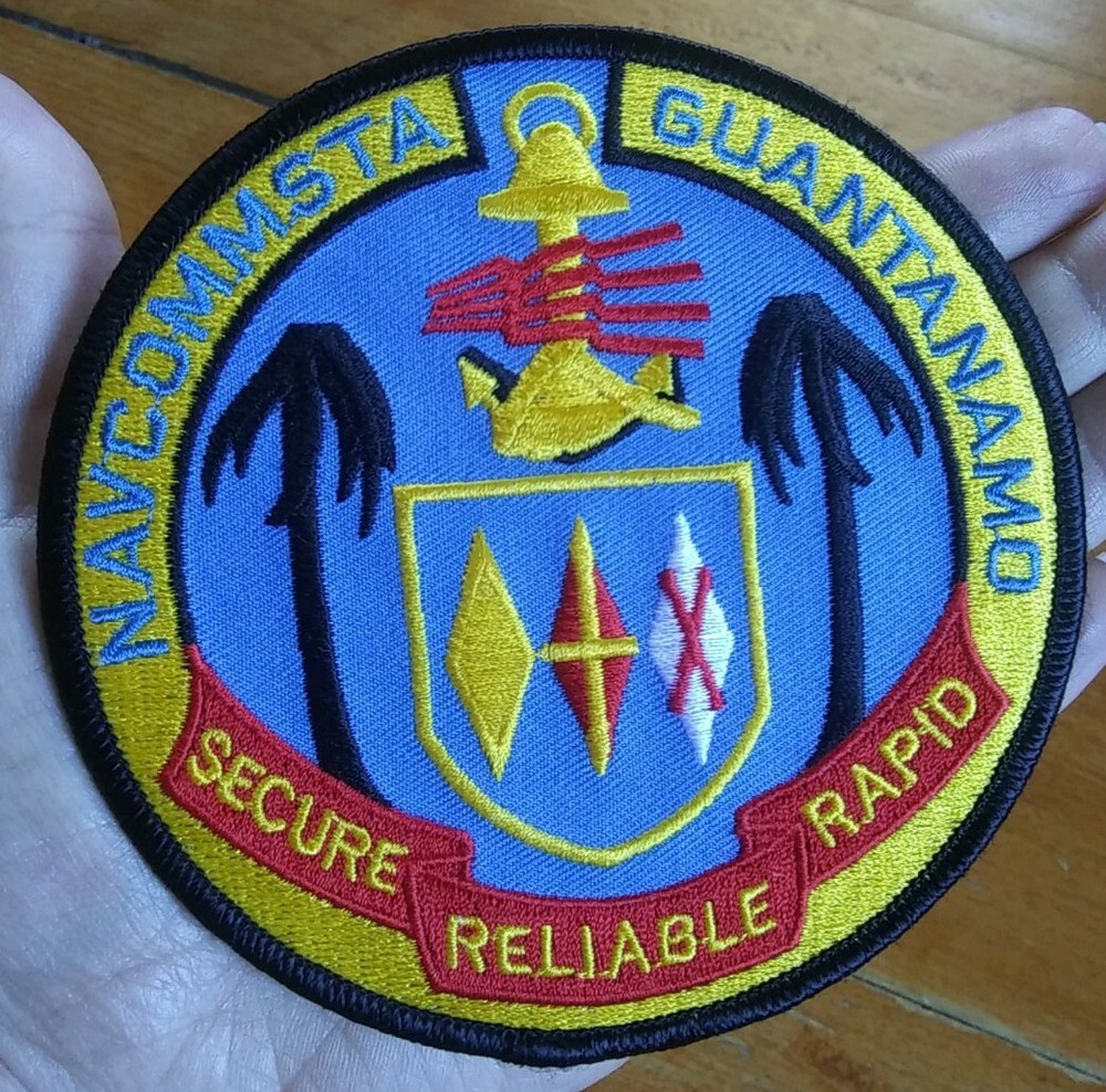 Naval Communication Station US Navy Base Guantanamo NAVCOMMSTA USN Patch