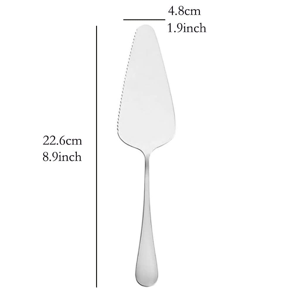 10x Cake Server Pie Holder Transfer Triangular Spade Spatula for Pizza Cake B...