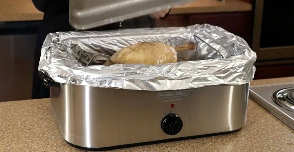Pansaver Foil Electric Roaster Liners, 3 Box Bundle (6 Liners for Roasters). ...