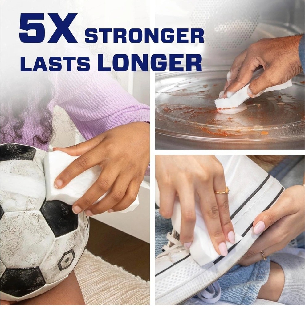Mr. Clean Magic Eraser Extra Durable Melamine Sponge White 6 Pack