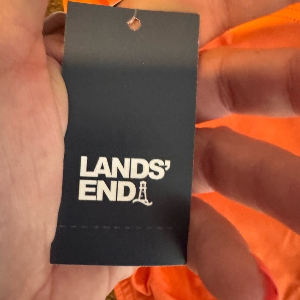 Lands' End Vibrant Orange Bikini Bottom