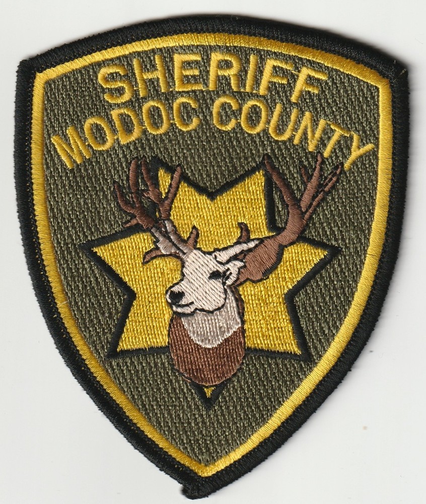 Modoc County, California Sheriff - Current Style!