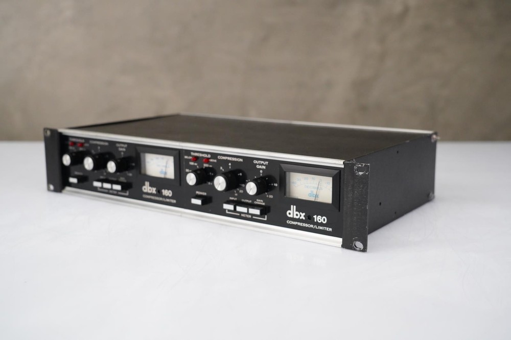 dbx 160VU Compressor Limiter Stereo Pair #59108