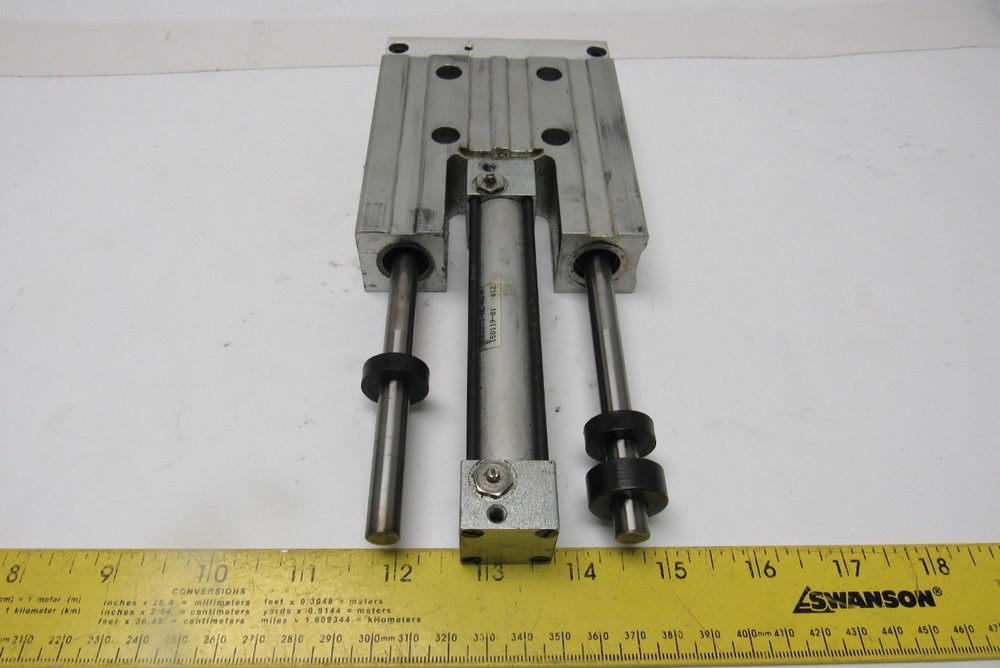 PHD SEB22x3-AE-PB Pneumatic Linear Slide & Cylinder Assembly