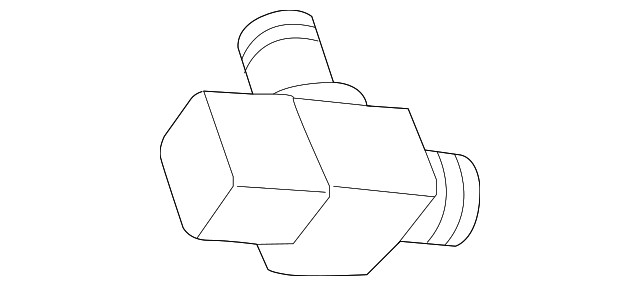 Genuine GM Power Brake Booster Pressure Sensor 20876799