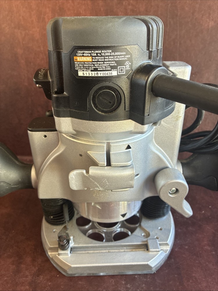 Craftsman 320.27666 Variable Speed Plunge Router