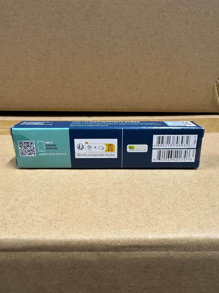 MX-6 (8 G) - Ultimate Performance Thermal Paste for CPU, Consoles, Graphics Card