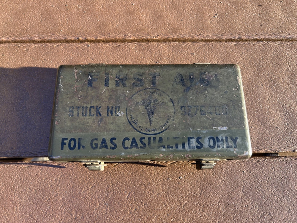 WWII Gas Casualties First Aid Kit