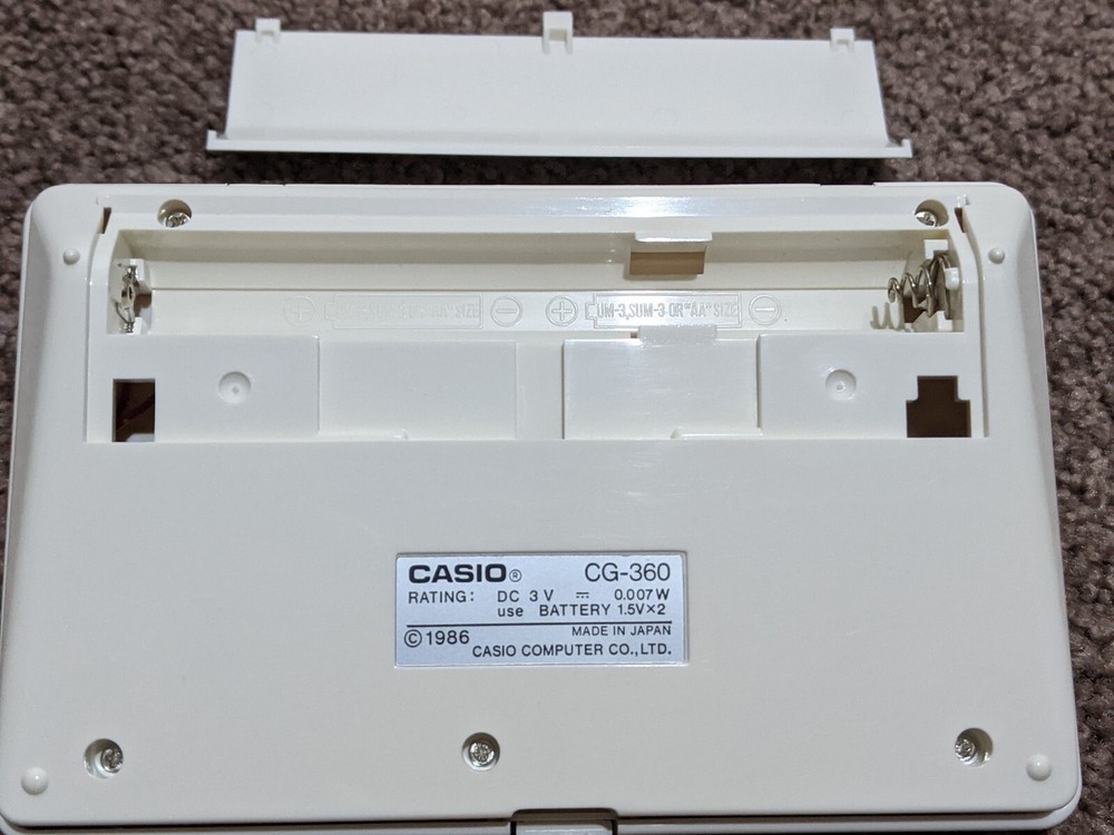 Casio CG-360 SL Bankman with original box - Immaculate Condition!