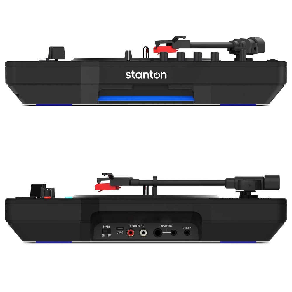Stanton STX Portable Scratch Turntable DJ Controller w/ Fader & Bluetooth NEW