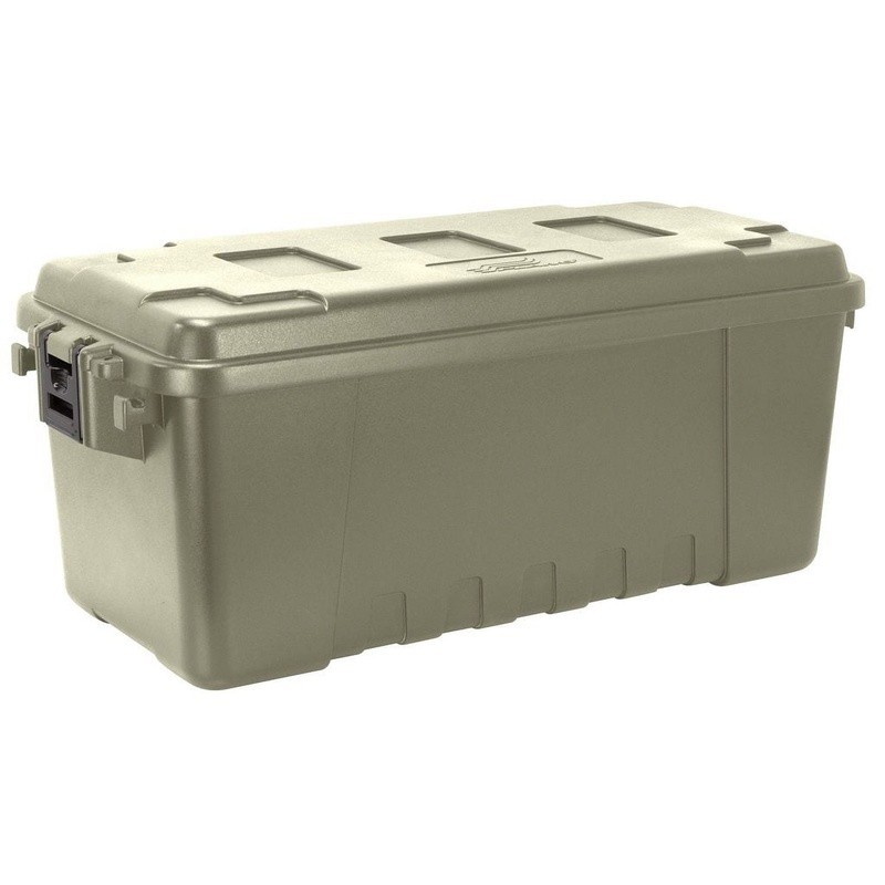 Medium Lockable Storage Trunk Durable Camping Gear Organizer Weather Resistant