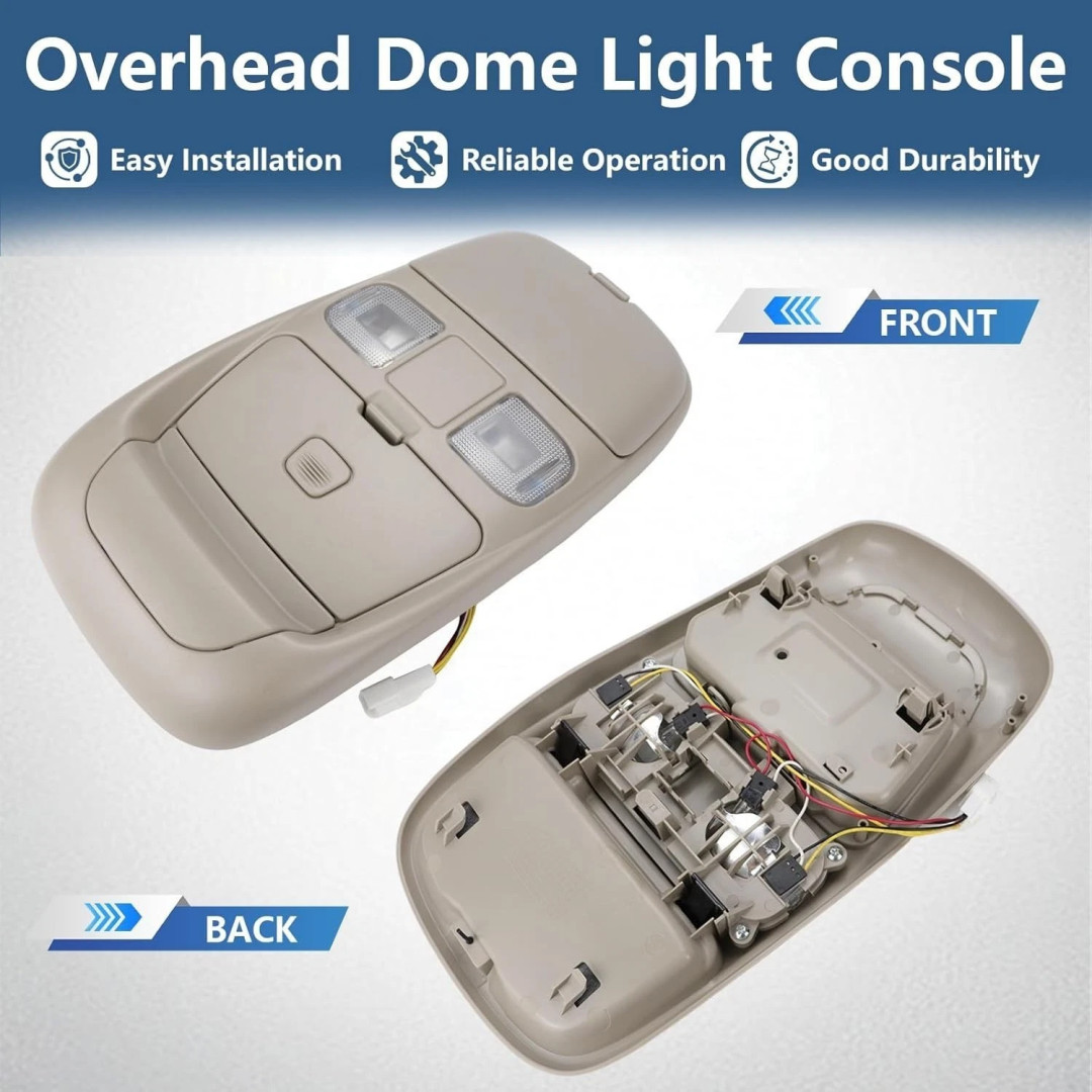 Overhead Console Dome Light Storage For 1998-2001 Dodge Ram 1500 2500 55350657