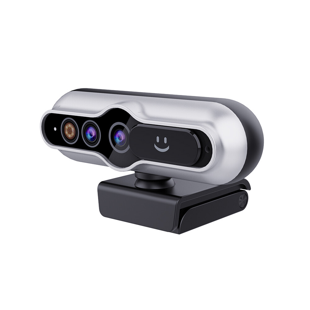 TOALLIN 2K QHD Webcam Auto-Focus Windows Hello Privacy Shutter with Microphone