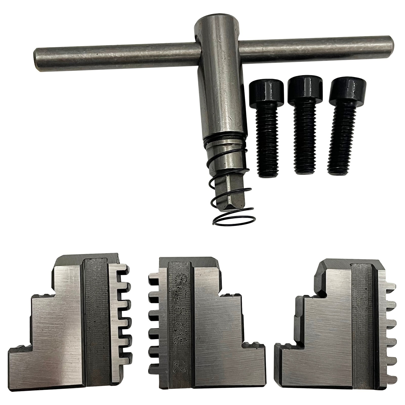 4 inch 3 Jaw Chuck Self-centering Mechanical Chuck for Metalworking Lathe DIY