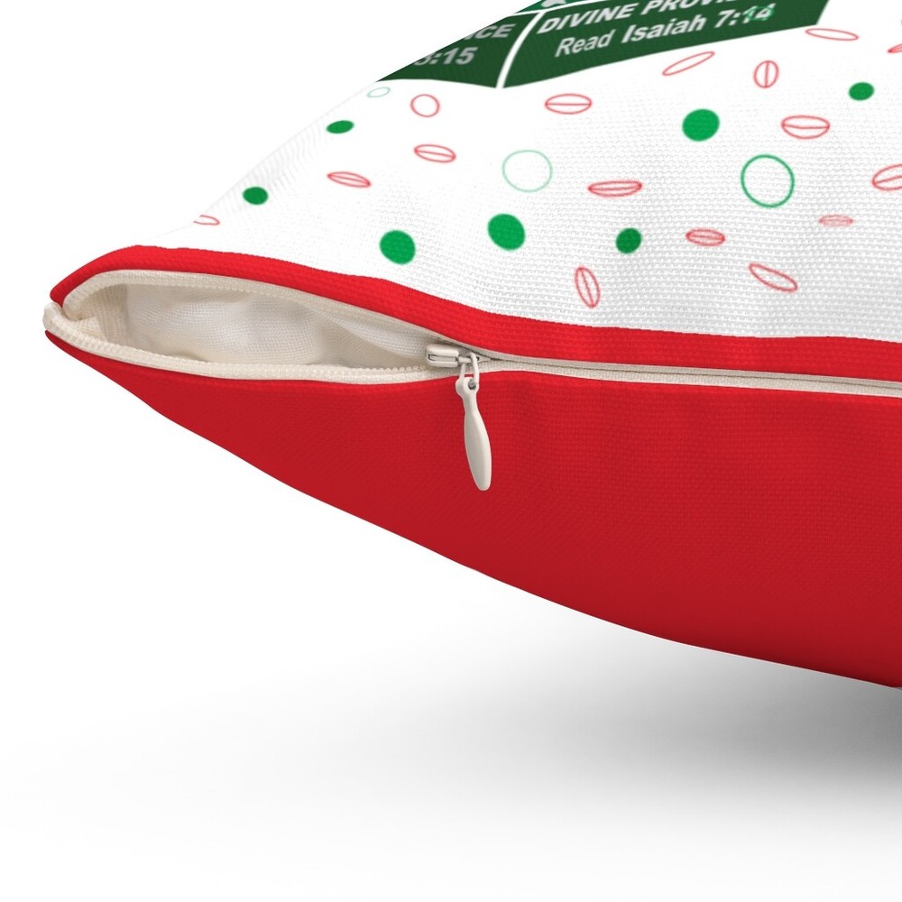 Spun Polyester Square Pillow