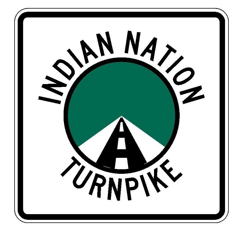Indian Nation Turnpike Sticker Decal