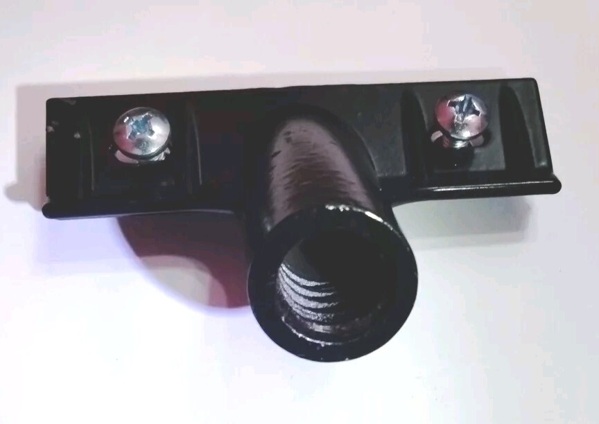 Broom Handle Bracket Cast Aluminum Handle Threaded Bracket With Screws, FREE S&H