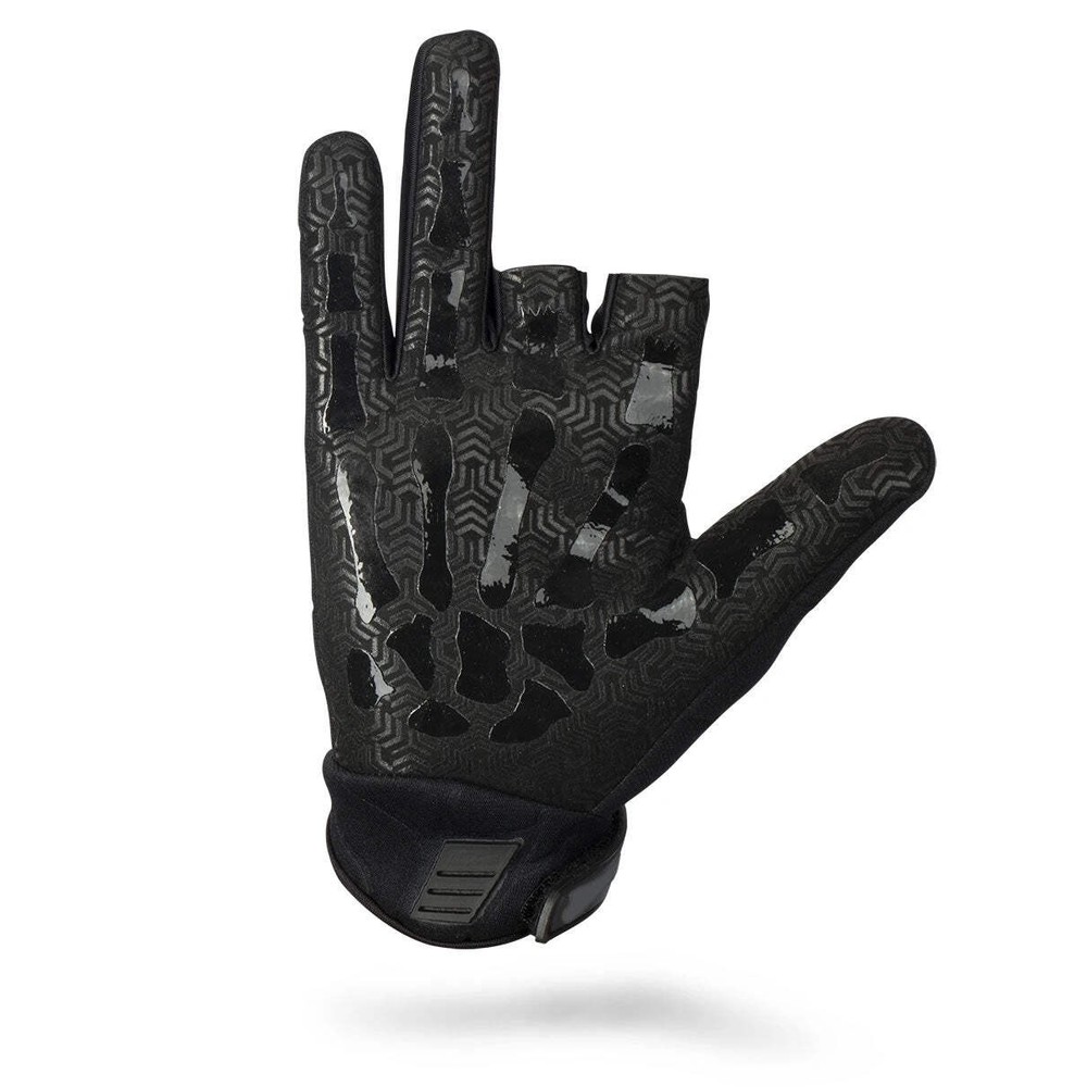 HK Army Bone Gloves - Black / Black - Medium