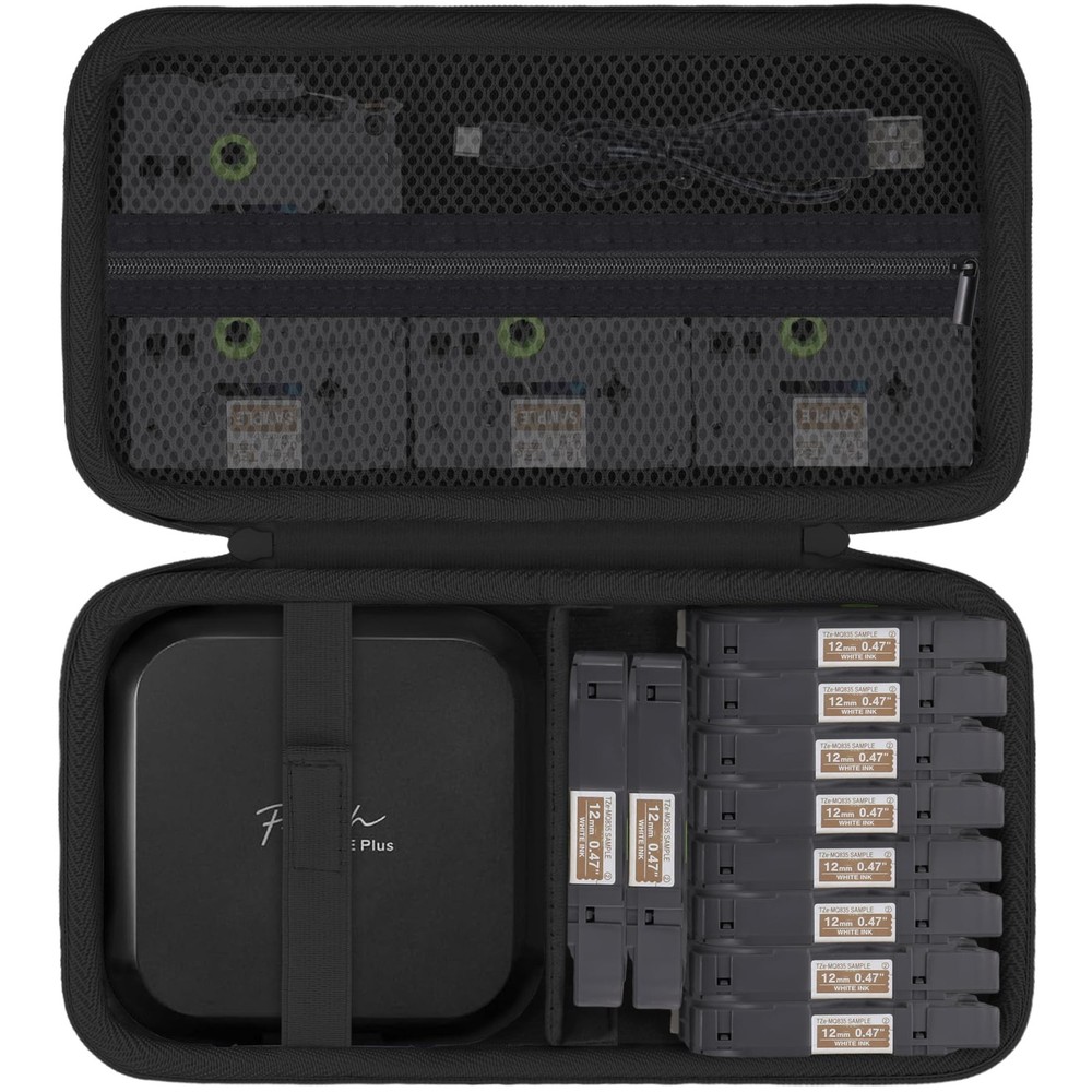 Label Printer Case Compatible with Brother P-Touch Cube Plus PT-P710BT Blueto...