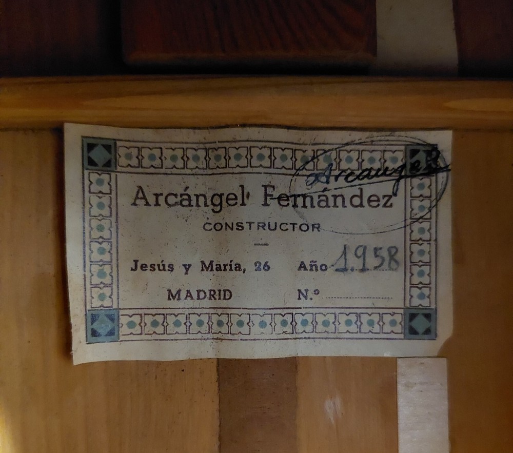 Arcangel Fernandez 1958