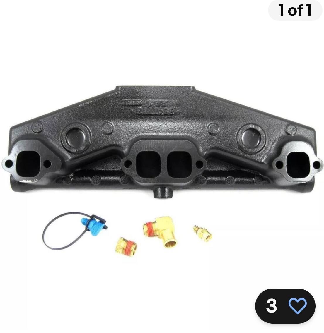 Volvo Penta 3847501 5.0L/5.7L Exhaust Manifold 5.7 350 Replaces 3857723 OEM