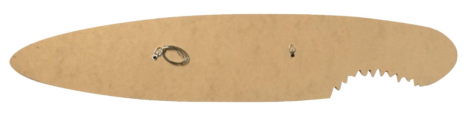 LANDSHARK SURFBOARD - Actual Size 46.5 in x 9. 28 in x ½ in