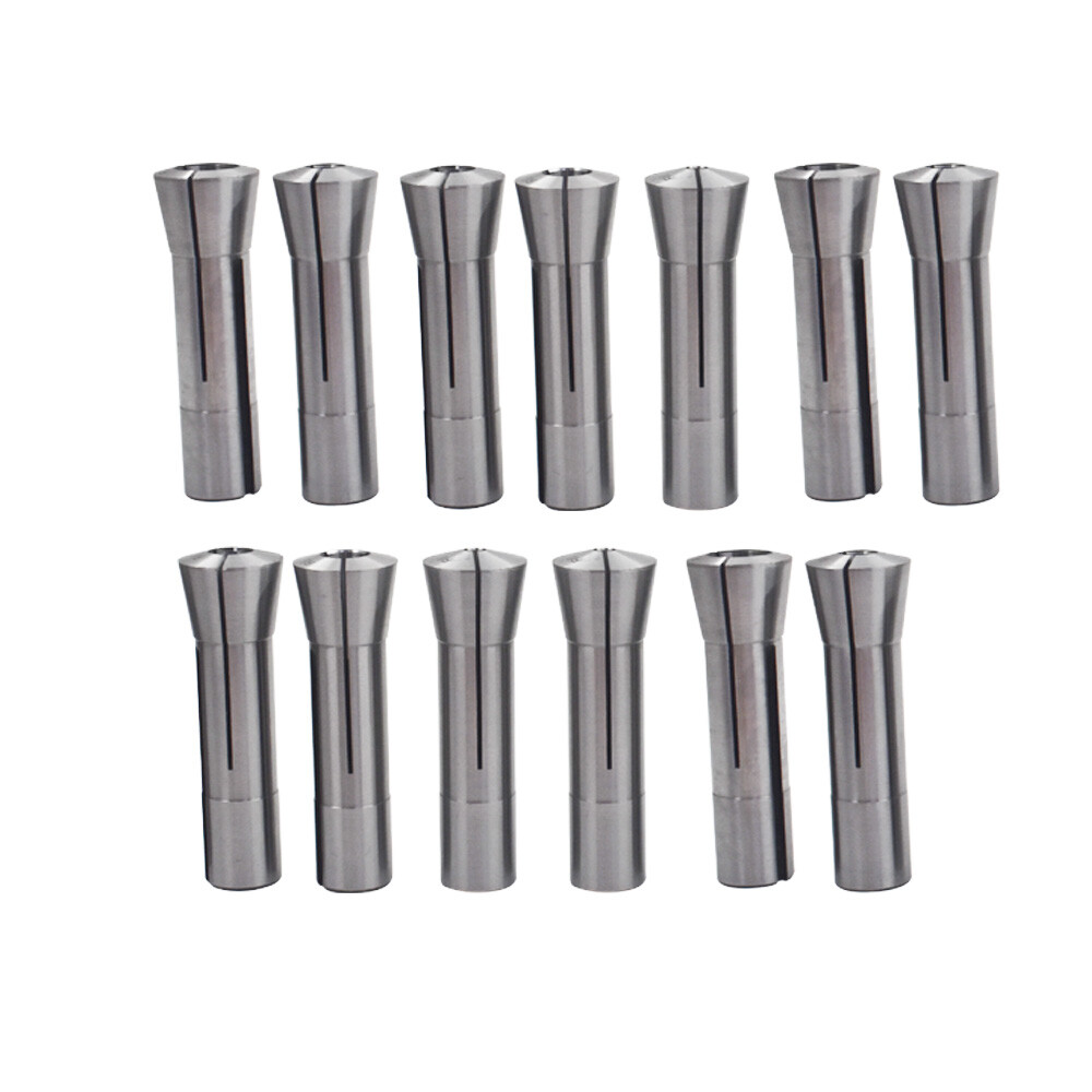 13 Pcs Precision R8 Collet Set Mill Collets Set – Collets For Mill Machine