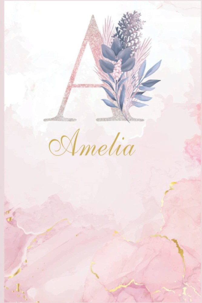 Amelia: Unique Customized Journal Gift for Amelia - Customized Name Gift Journal