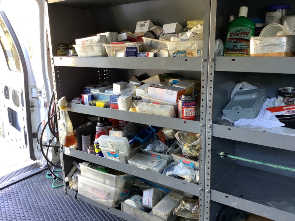 LARGE HVAC TOOLS, SUPPLIES, MATERIALS LOT