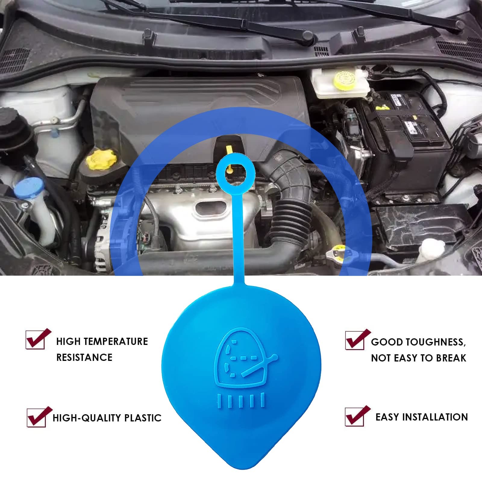 Windshield Washer Cap 38513-SB0-961 for Honda Accord Civic