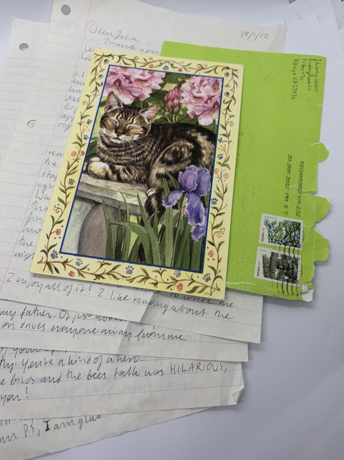 Jens Soering Soring Prison Card & Letter Signed Authentic RARE True Crime 2012