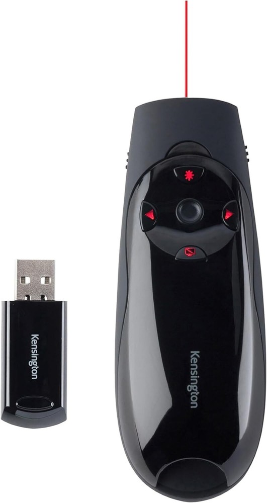Kensington Wireless Presenter Expert with Cursor Control, Backlit Joystick