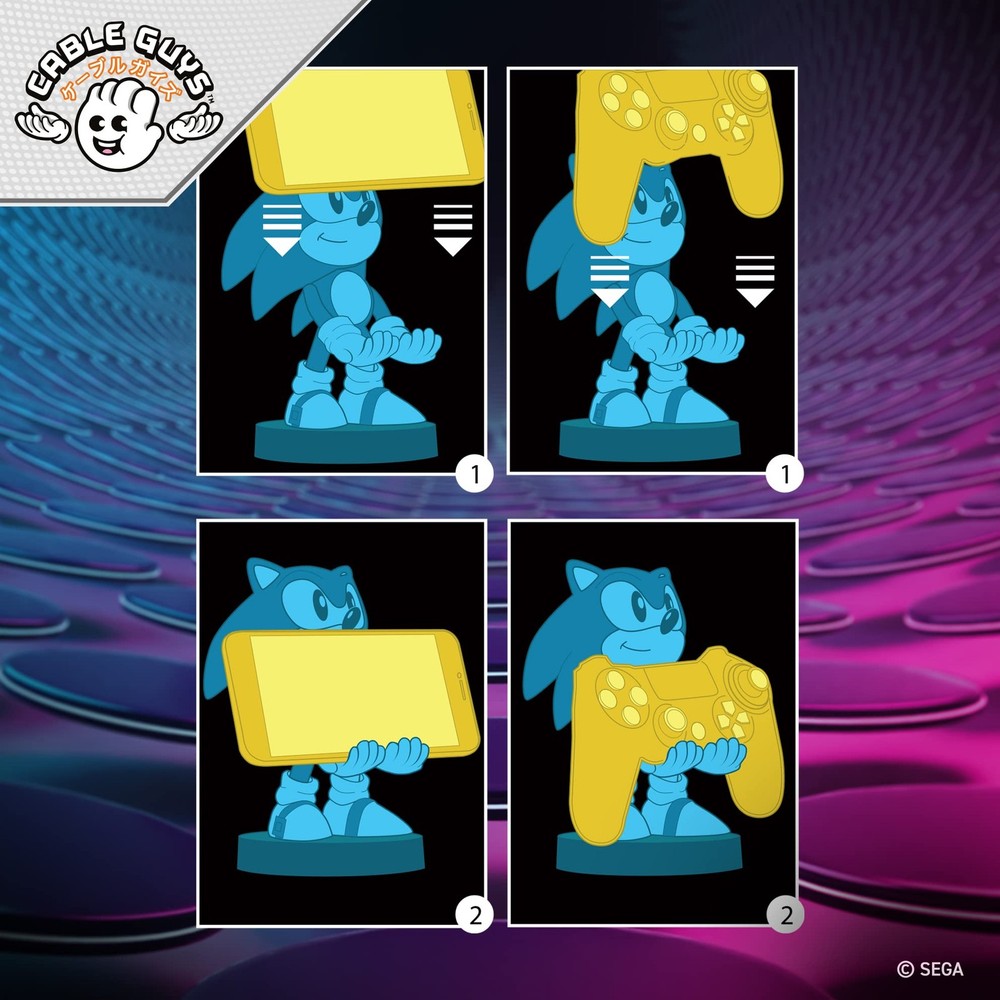 Cable Guys: Disney Mickey Mouse Phone Stand & Controller Holder - Red