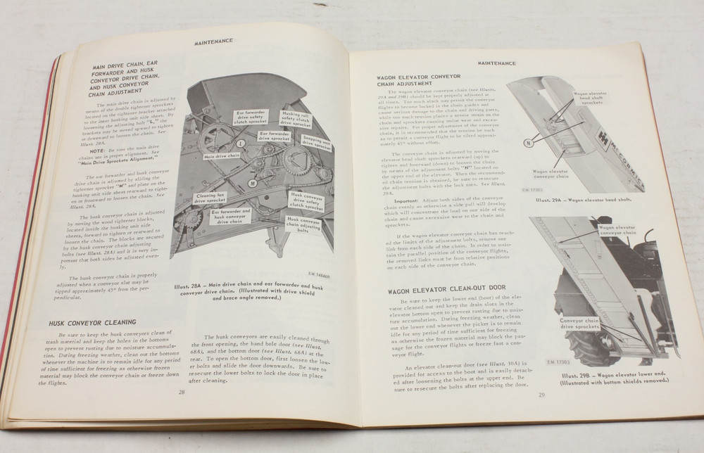 Operator's Manual for McCormick 2-MH Two-row mounted Corn Picker