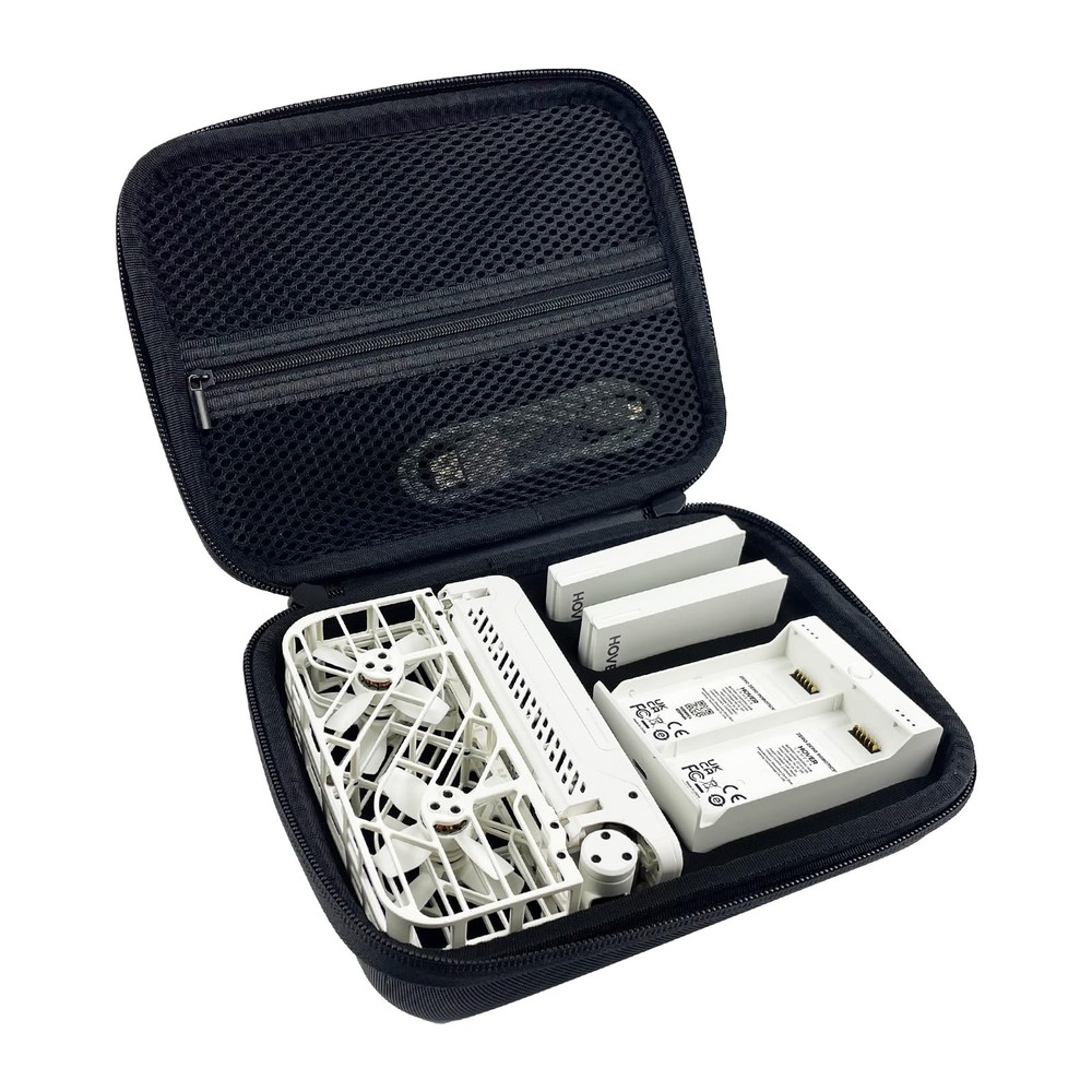 Black Camera Cases for Hoverair X1 Drone - Store Drone, Compact, Balck