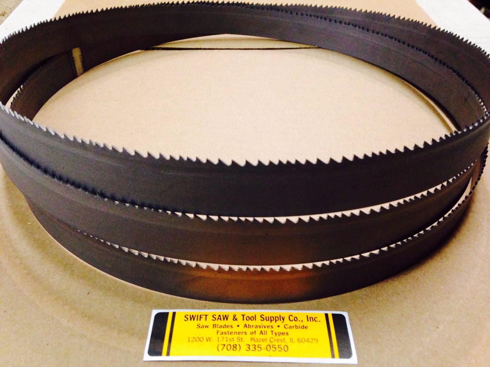 132" (11'0") X 1" X .035 X 4/6T COBALT BIMETAL BAND SAW BLADE DISSTON USA