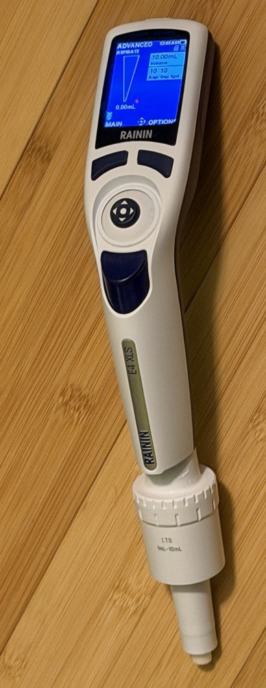 Rainin E4 Electronic Pipette LTS E4-10MLXLS Low Cycles