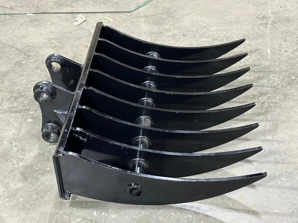 3.5 Ton Excavator Rake Attachment For Rippa