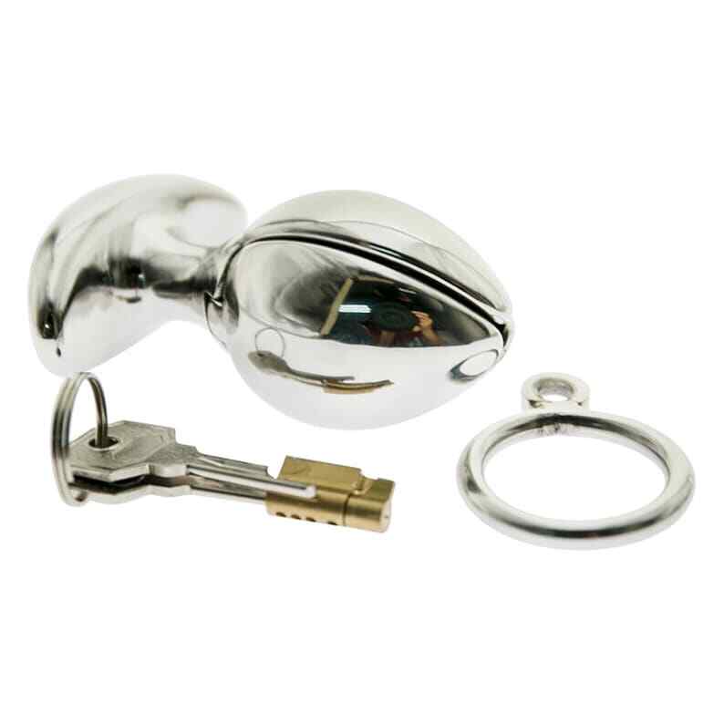 Locking Butt Plug for Anal Stretcher Chastity & Anal Plug New