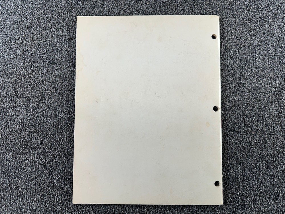 Williams Pinball Solid State Flipper Maintenance Manual Firepower ORIGINAL