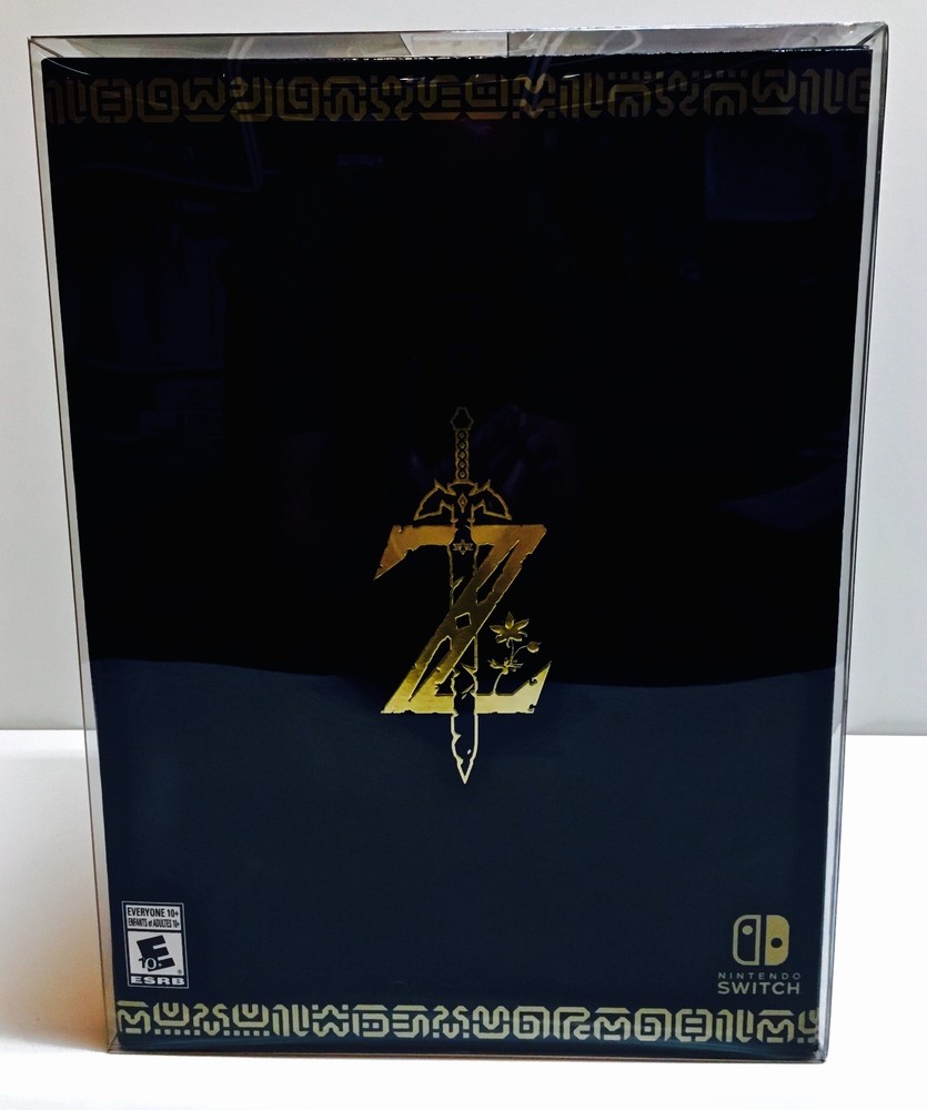 1 Box Protector for ZELDA BOTW MASTER EDITION NTSC SIZE ONLY! Nintendo Switch