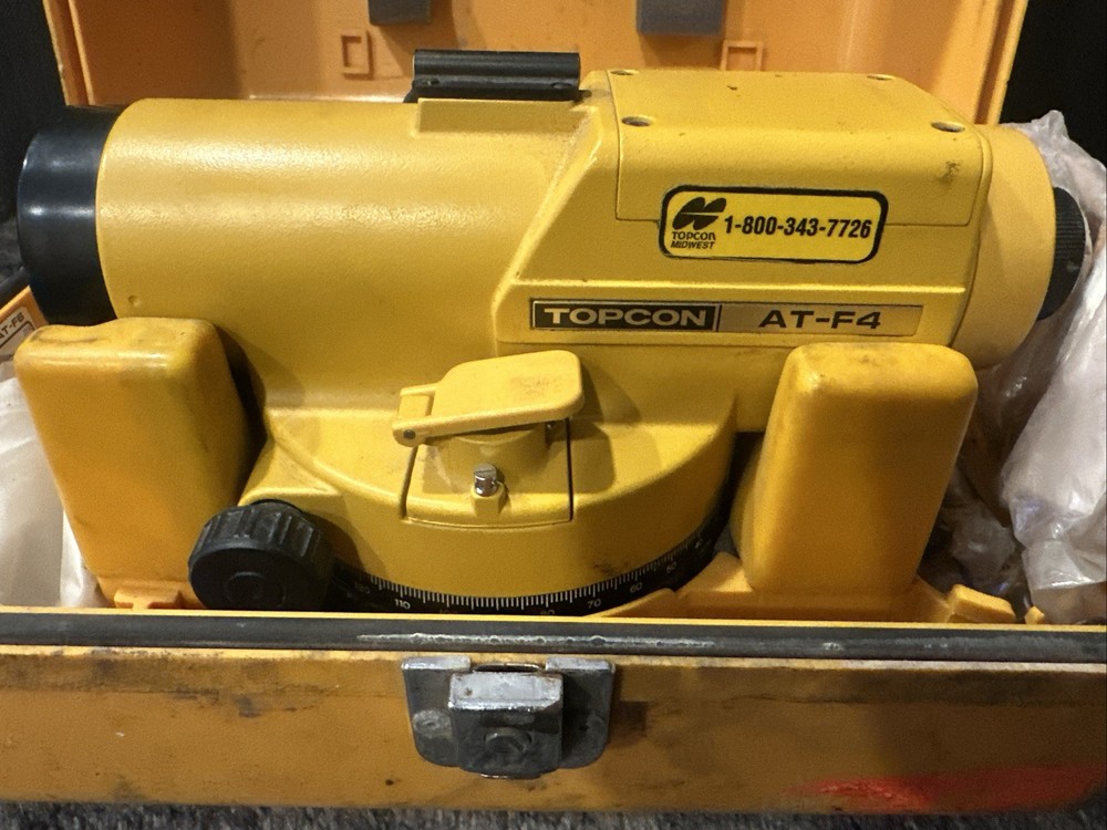 Topcon AT-F4 Automatic Optical Level w/ Transport Case