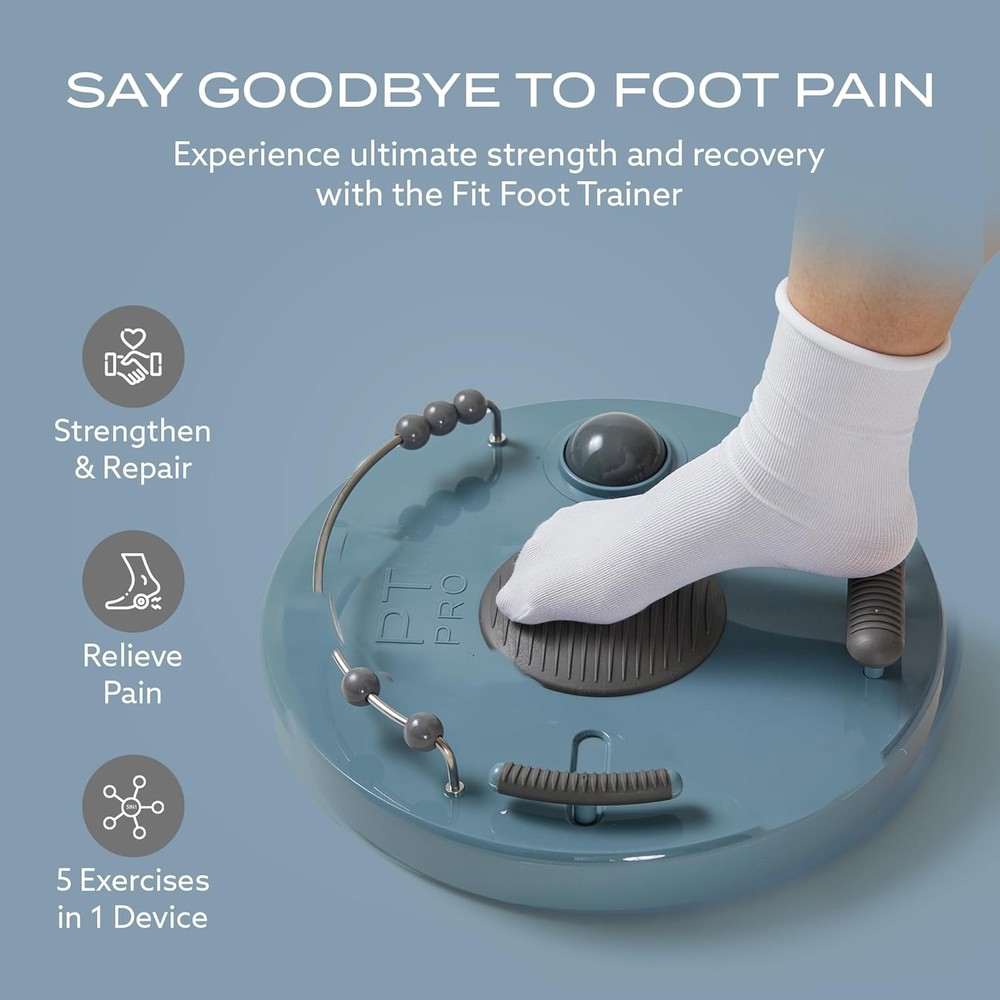 5-in-1 Foot & Ankle Trainer - Exerciser, Stretcher & Flexibility Device