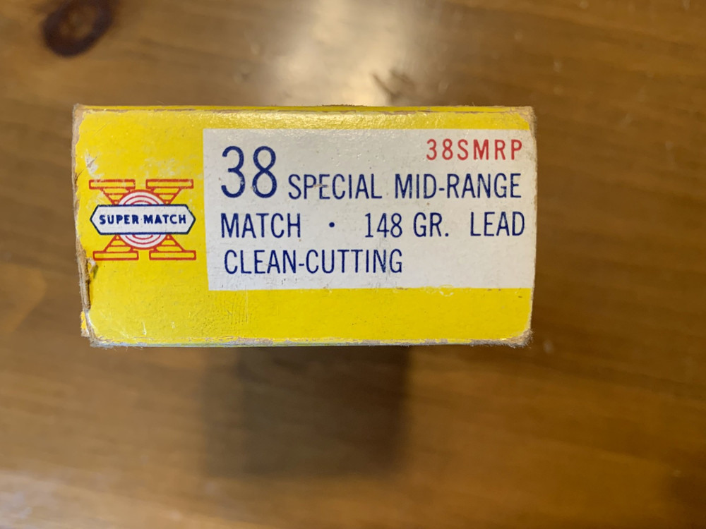 1960s Western 38 Special Super-match Empty Boxes