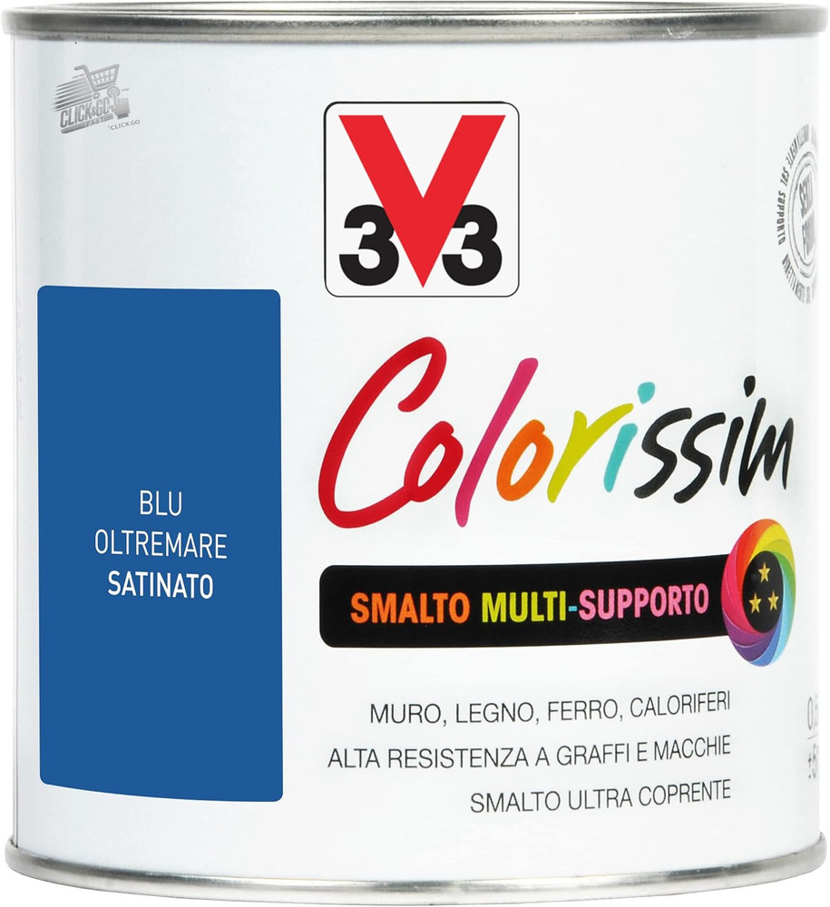 Colorissim Red Multi-support Enamel 0.5 L