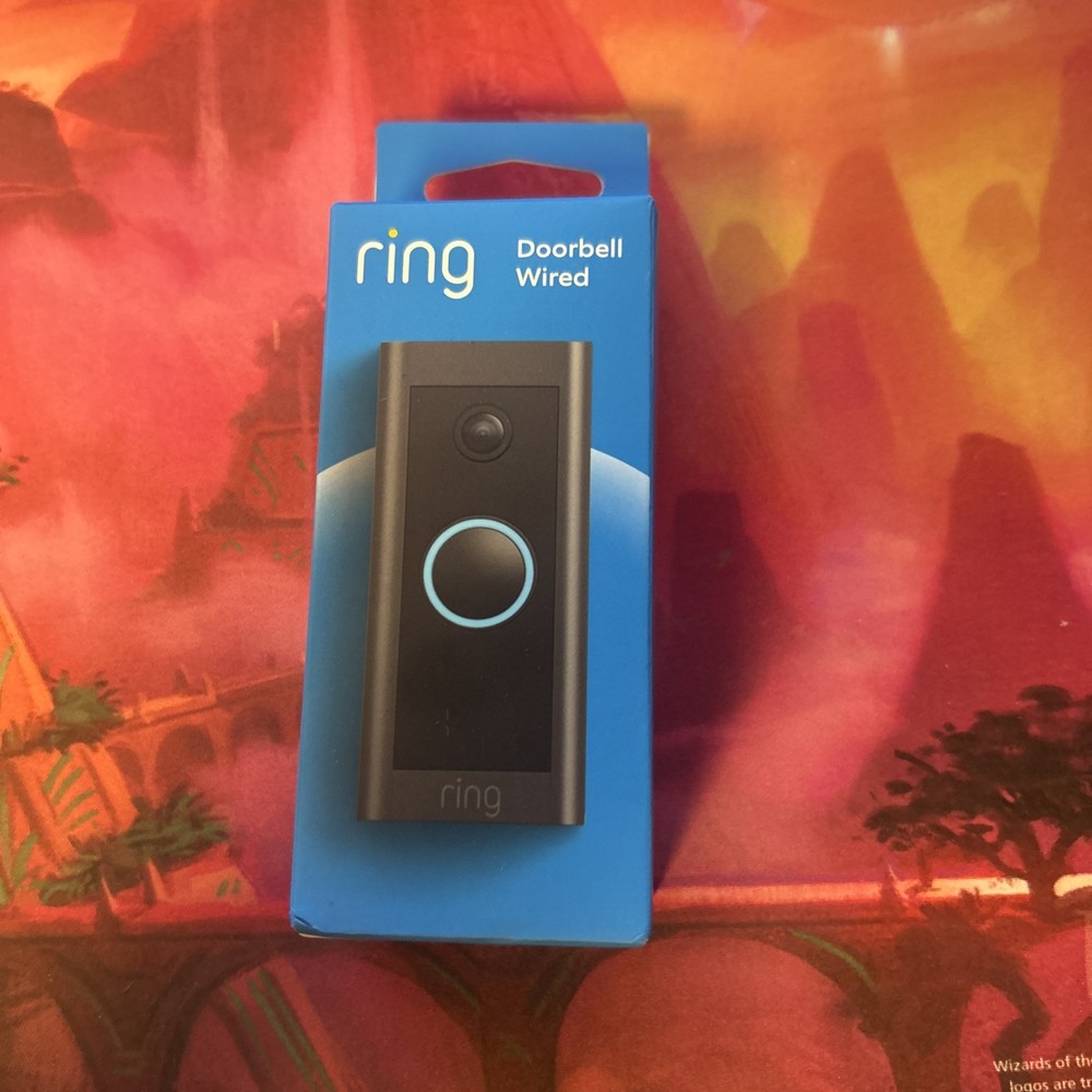 Ring Video Doorbell Wired - Black