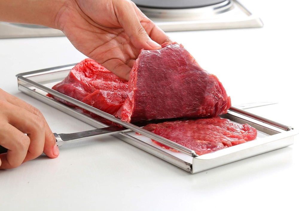 Ultimate Beef Jerky Slicer with Adjustable Board - Effortless Slicing Experience