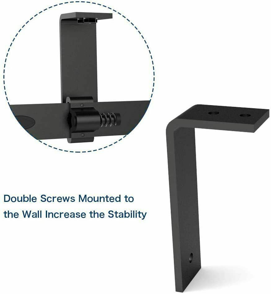 4-20FT Ceiling Mount Bracket Sliding Barn Door Hardware Track Kit Single/Double