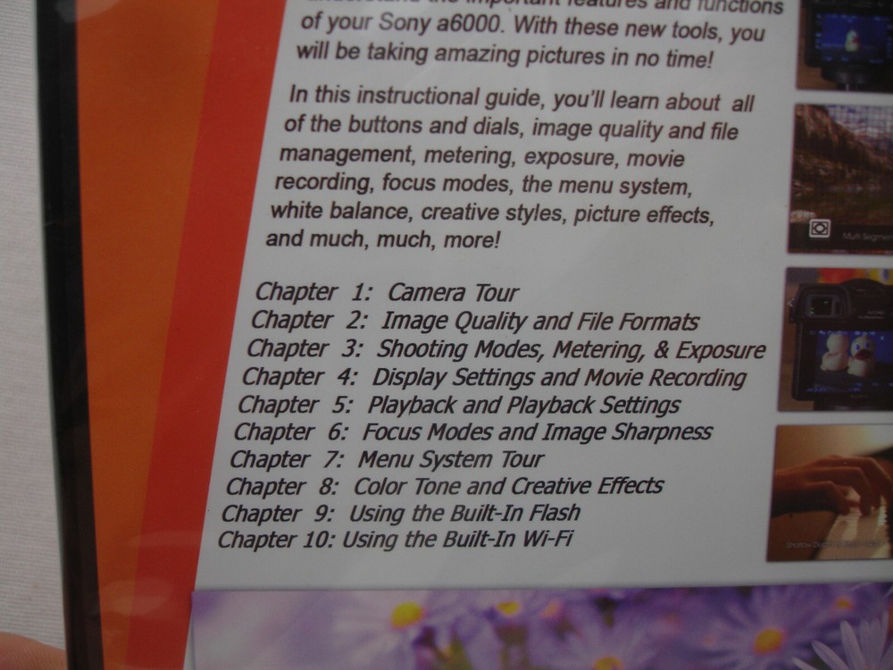 Sony A6000 Instructional DVD by QuickPro Camera Guide