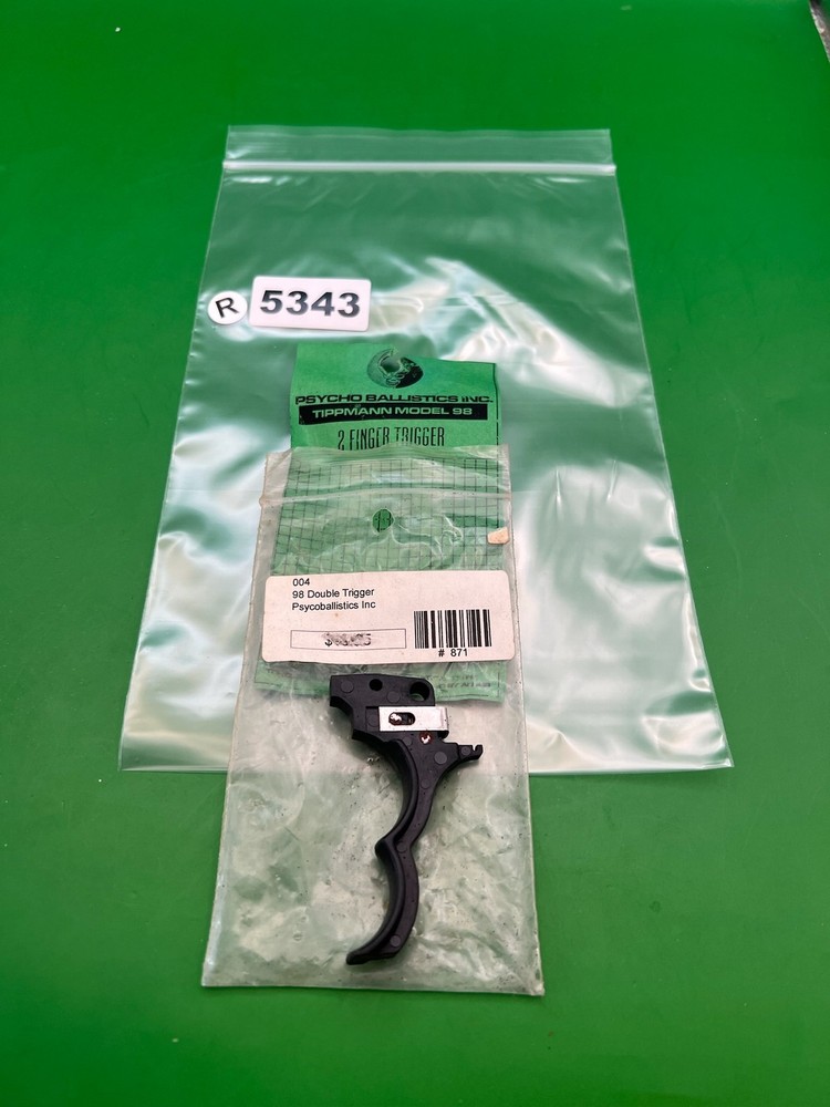 Psycho Ballistics Tippmann Model 98 2 Finger Trigger Black